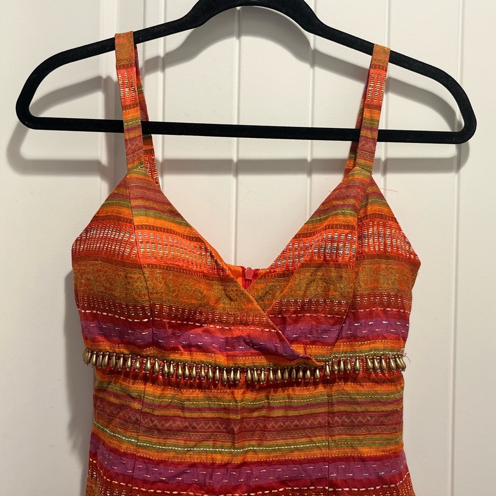 Vintage Geometrie Sleeveless Dress - Picture 2 of 5